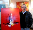Le peintre Michel ANDREO en exposition au Pole d Exposition Sud Cote d Azur  Exposipole