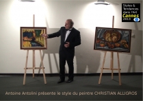 Présentation du style CHRISTIAN ALLIGROS  par  Antoine Antolini  CANNES 2013
