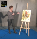 La peintre Isabelle GELI présente son style à CANNES lors de la manifestation culturelle Styles et Tendances dans l'Art 2013