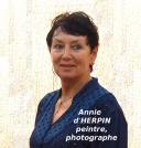 La peintre photographe Annie d'Herpin