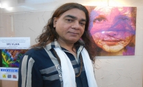 Le peintre numérique (India) Sri VIJAN et sa 