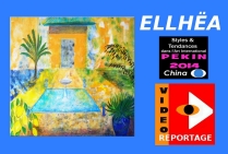 VIDEO ELLHEA présentation de l'artiste à PEKIN 2014