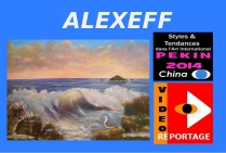VIDEO ALEXEFF, présentation de l'artiste à PEKIN 2014  V.O. 14 mn. 45 s.