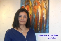 La peintre contemporaine Emilia OLIVERIO, sa peinture est en miroir de son intériorité, reflètant en abstraction ses ressentis essentiels, traduisant ses émotions en échos de formes et de couleurs.