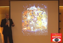 présentation de la peintre Cécile DURET à PEKIN 2015