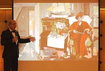 présentation du peintre Jean-Paul SCMITT à PEKIN 2015