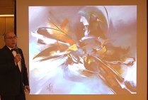 présentation de la peintre MABRIS à PEKIN 2015