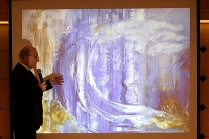 présentation du peintre Dominique DAUVERT à PEKIN 2015
