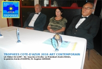 Le Jury. Trophées Côte-d'Azur 2016 Art Contemporain