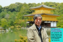le peintre Toshio ASAKI à KYOTO au Japon