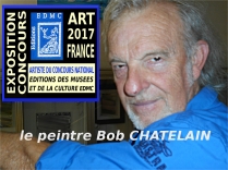 le peintre Bob CHATELAIN