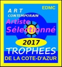 Lili LiLiLUS peintre, illustratrice, graphiste a obtenu le Trophée Côte-d'Azur Art Contemporain 2017