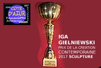 Iga GIELNIEWSKI, sculptrice céramiste, Prix de la Création contemporaine