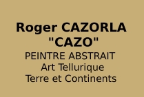 CAZORLA-CAZO Peintre contemporain abstrait 