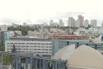 La Philharmonie (Paris) vue depuis le Belvédère