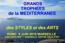 Grands Trophées de la Méditerranée des Styles et des Arts MARSEILLE 2019 - (EDMC) Frédéric STEINLAENDER, maître-pastelliste